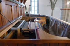 Sanierung der "Lötzerich" Orgel in St. Crescentius (Foto: Karl-Franz Thiede)